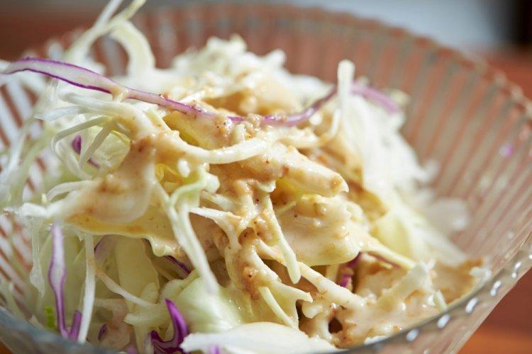 Chicken, Cabbage, and Apple Salad