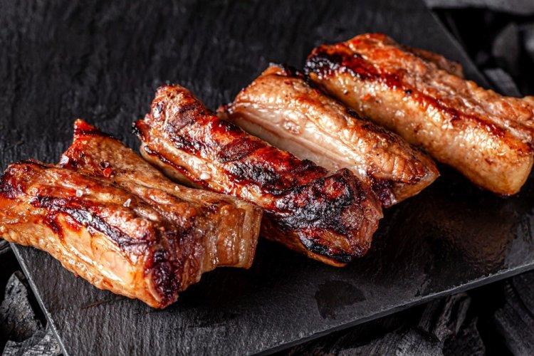 Baked Pork Ribs in Beer in the Oven