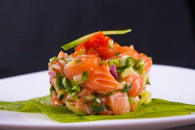 Salmon Fillet Ceviche