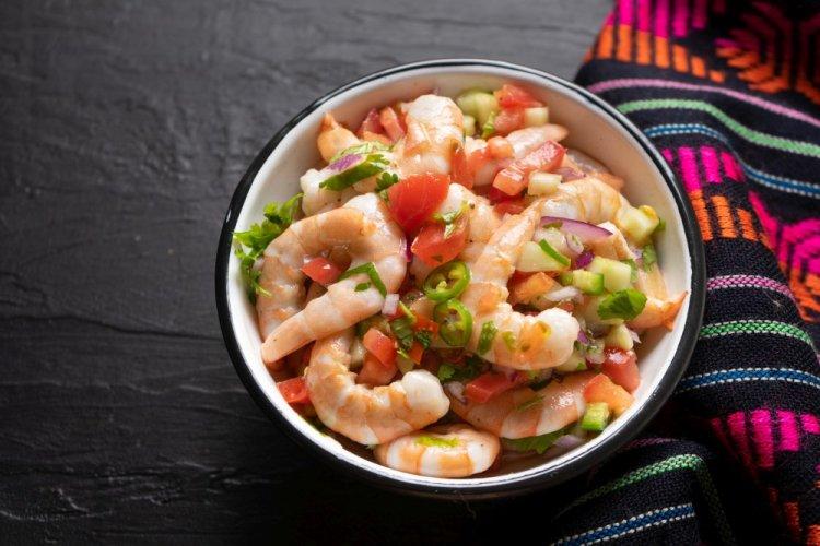 Shrimp and Tomato Ceviche