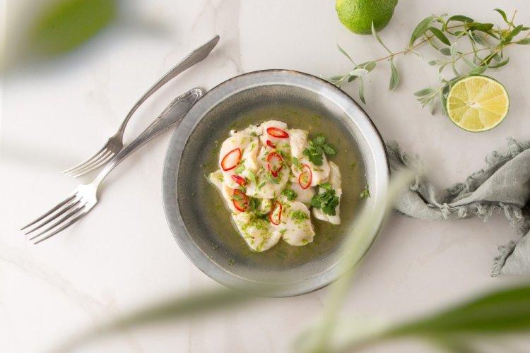Scallop Ceviche with Grapefruit