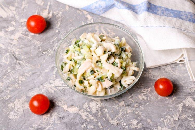 Healthy Squid and Cucumber Salad