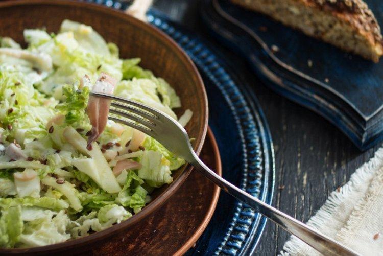 Healthy Squid and Napa Cabbage Salad