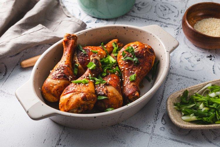 Marinade soja-gingembre pour cuisses de poulet