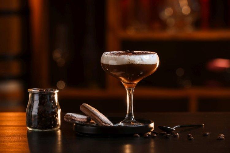 Coffee and Strawberry Baileys Cocktail