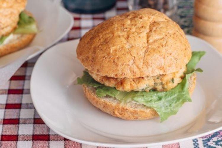 Chicken and Feta Burger - Recipe for Making at Home