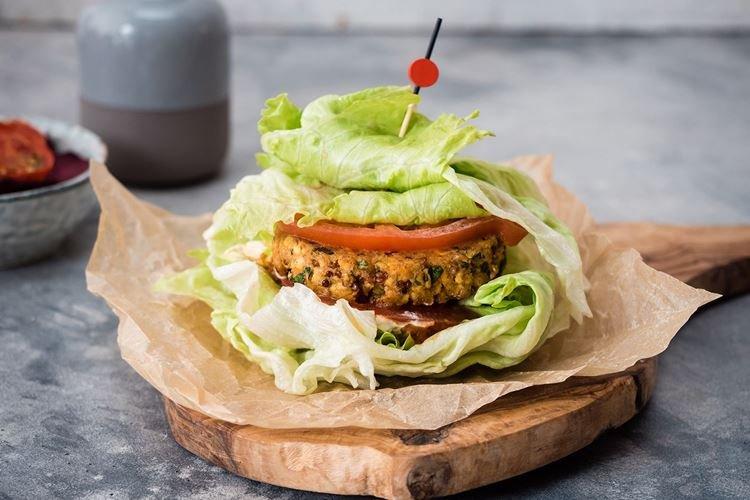 Lettuce Wrap Burger - Recipe for Making at Home