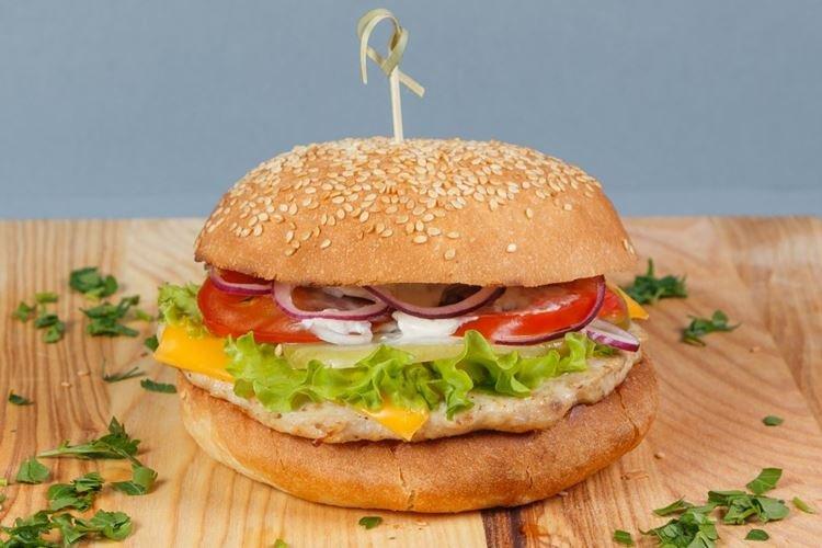 Chicken Burger - Recipe for Making at Home