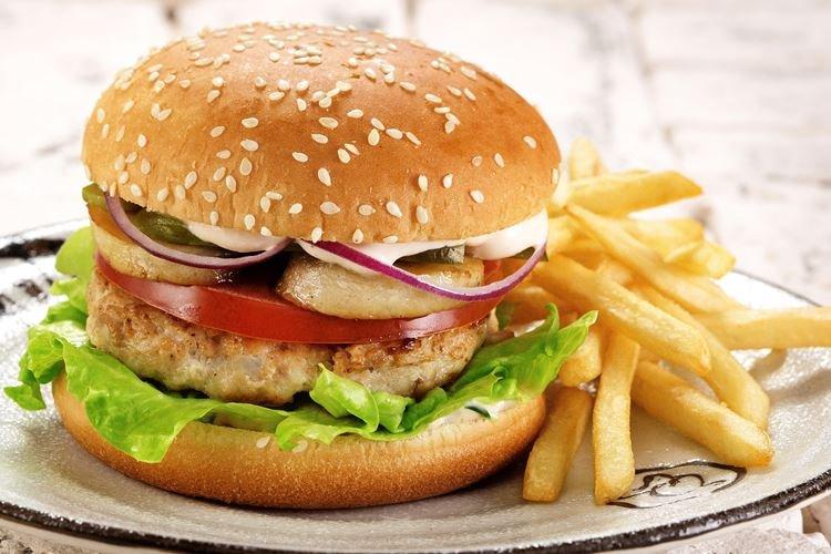 Chicken and Apple Burger - Recipe for Making at Home