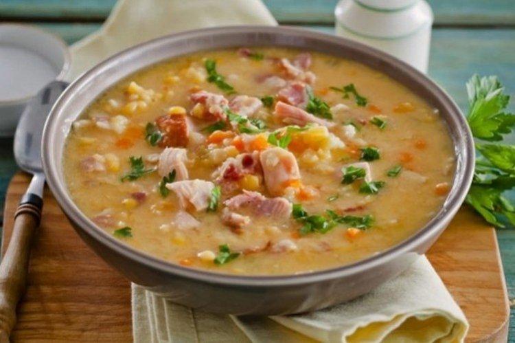 Pea Soup in a Multicooker - Recipes