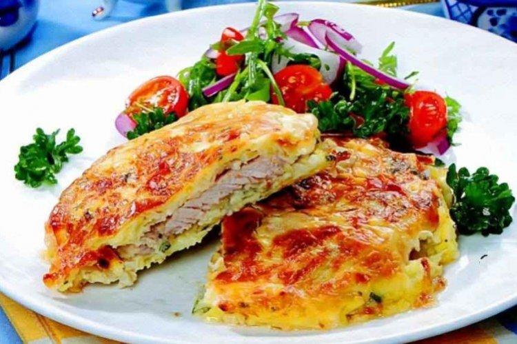 Grated Potatoes with Pork - Hot Dishes for the Holiday Table Recipes