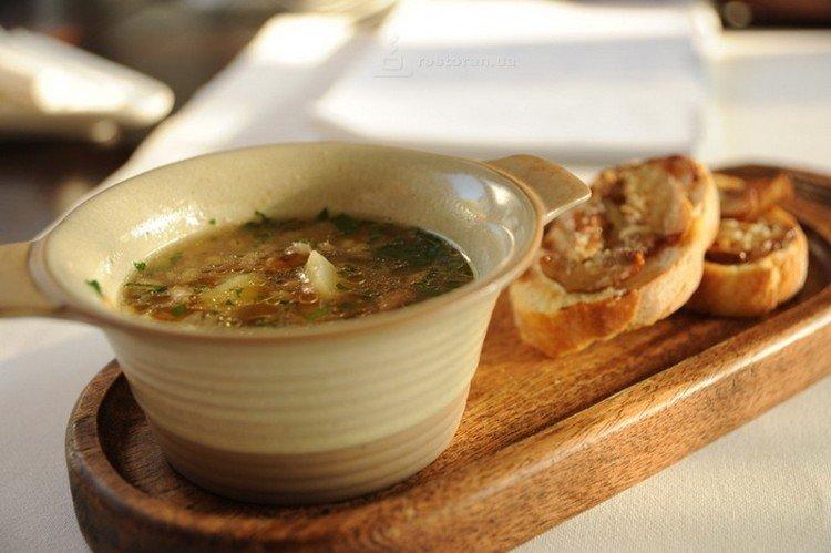 Yushka de boletus al estilo Transcarpático - recetas
