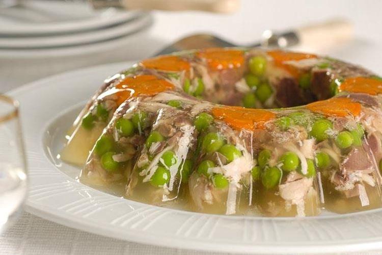 Chicken Aspic with Giblets - Recipes