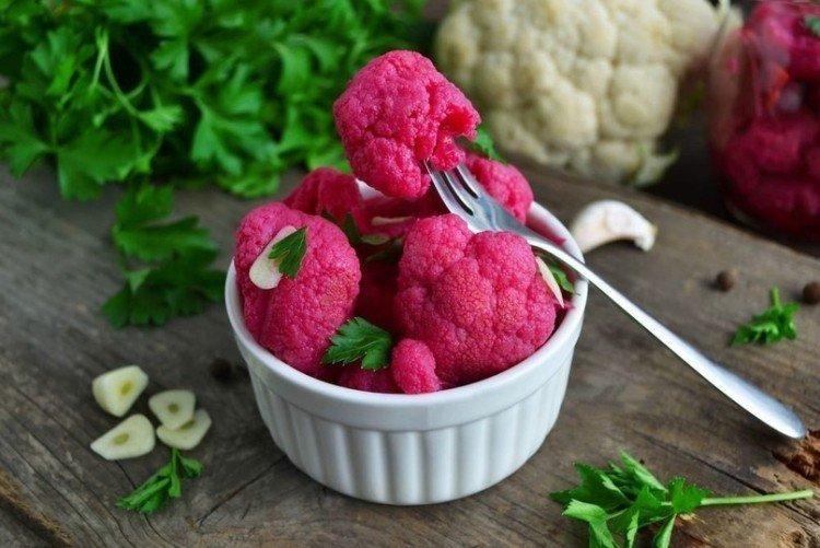 Coliflor en escabeche - Cómo cocinar coliflor recetas