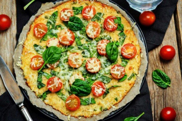 Pizza de coliflor - Cómo cocinar coliflor recetas