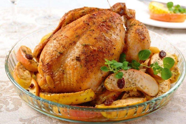 Chicken with Quince and Vanilla - How to Cook Chicken for New Year's Recipes