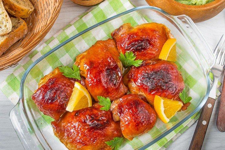 Chicken in Orange Jelly - How to Cook Chicken for New Year's Recipes
