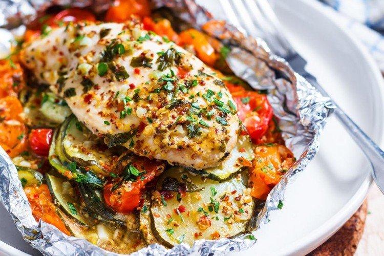 Chicken Mosaic - How to Cook Chicken for New Year's Recipes