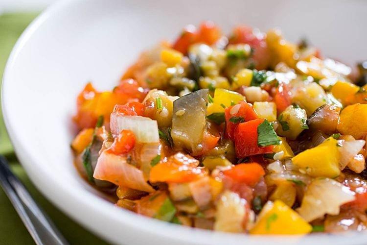 Estofado de verduras con albaricoques secos - recetas