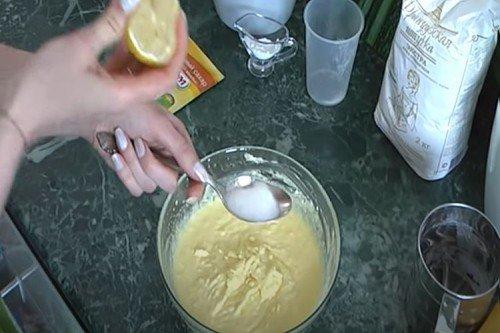 Masa quebrada con zumo de limón - receta paso a paso