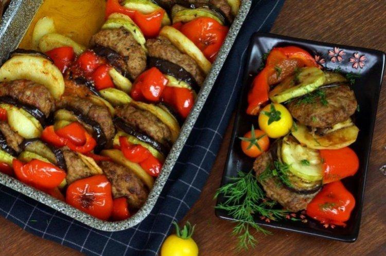 Cómo preparar ratatouille con albóndigas de res - recetas