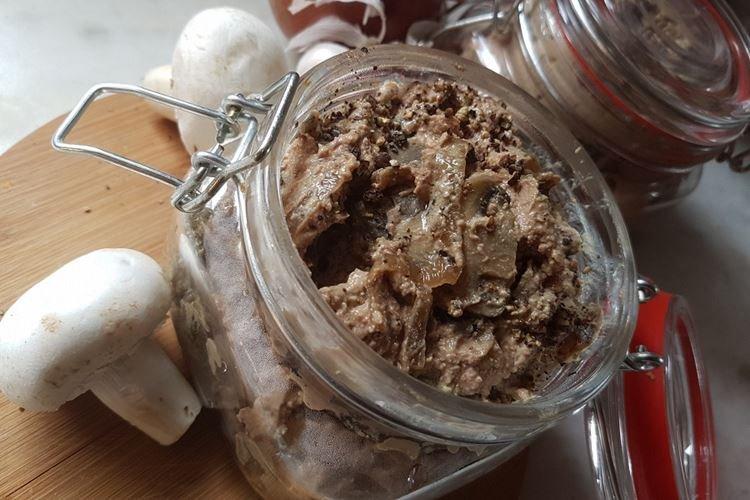 Rillettes with Mushrooms - How to Cook Chicken Liver