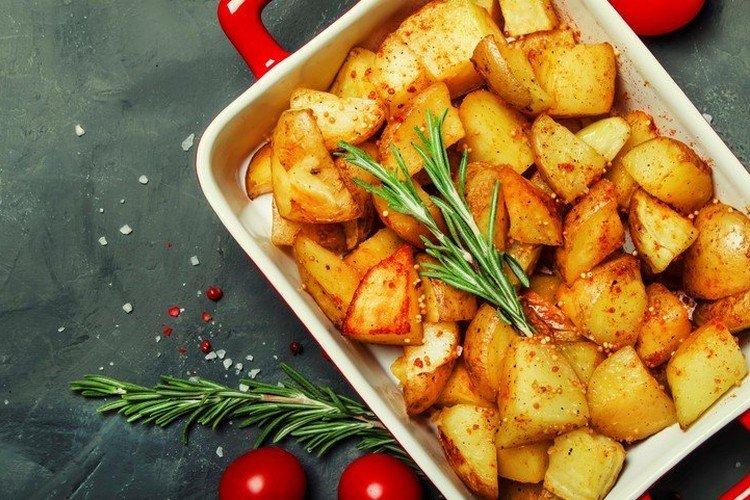 Baked Potatoes in Mustard Sauce - Recipes