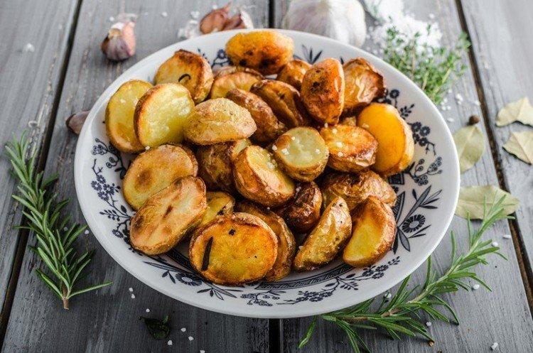 Potatoes Baked Under Potatoes - Recipes
