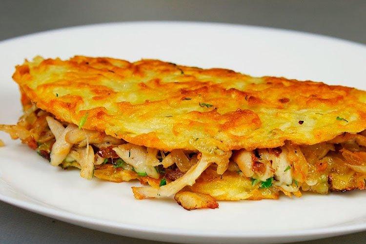 Draniki de patata al estilo comerciante - recetas