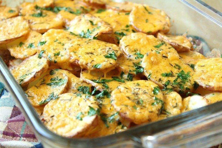 Patatas rústicas 
