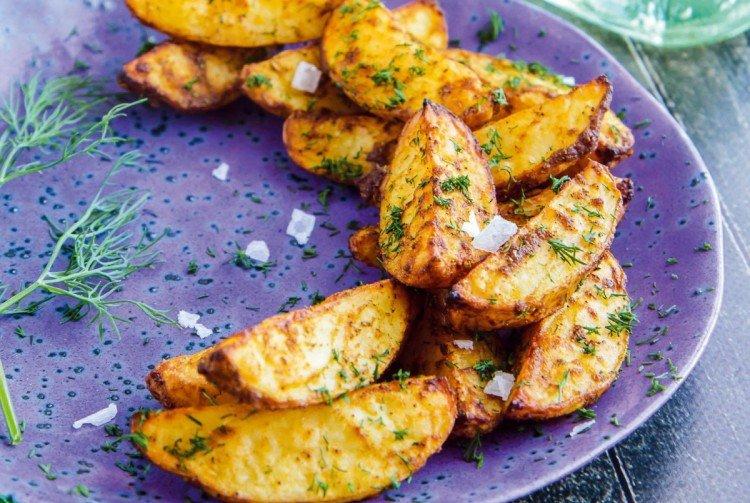 Patatas rústicas en olla multifunción - recetas