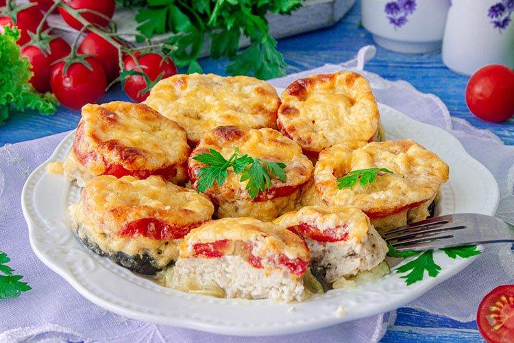 Montones de carne con patatas al horno - recetas