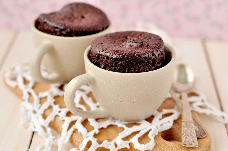 Flourless Mug Cake in the Microwave in 5 Minutes - Recipe