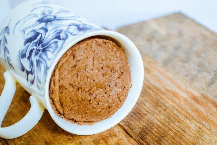 Peanut Butter Mug Cake in the Microwave in 5 Minutes - Recipe