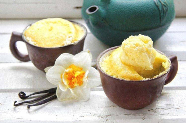 Milk-Free Mug Cake in the Microwave in 5 Minutes - Recipe