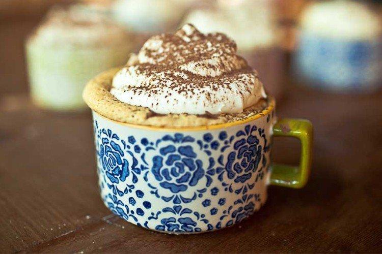 Coconut Mug Cake in the Microwave in 5 Minutes - Recipe