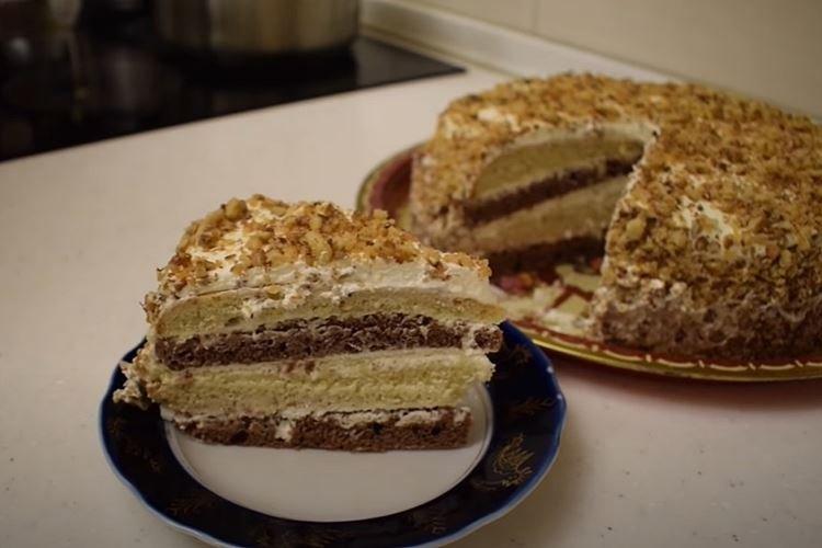 Fluffy Smetannik with Alcohol - Step-by-Step Recipe with Photos