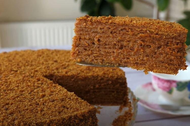 Classic Medovik with Condensed Milk - Step-by-Step Recipe with Photos