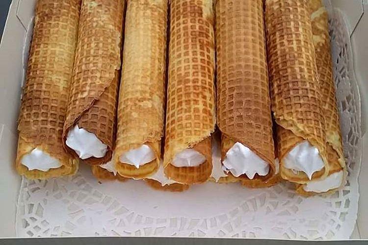 Crema de merengue para barquillos - recetas