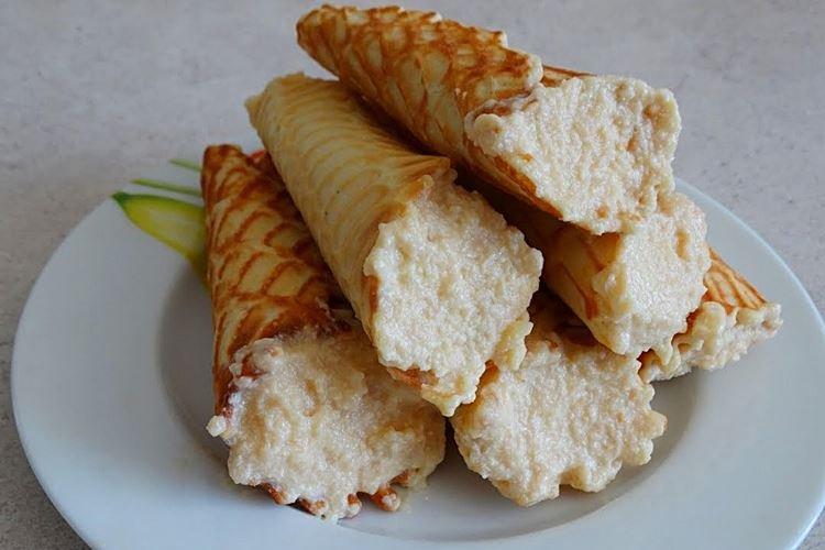 Crema de mantequilla para barquillos - recetas