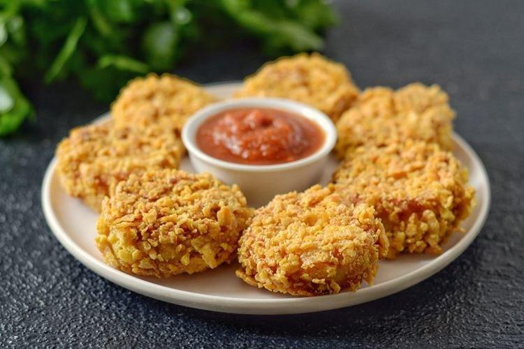 Homemade Chicken Nuggets in Cereal Flakes - Recipe