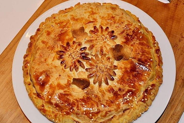 Kurnik with Kefir Dough - Recipes
