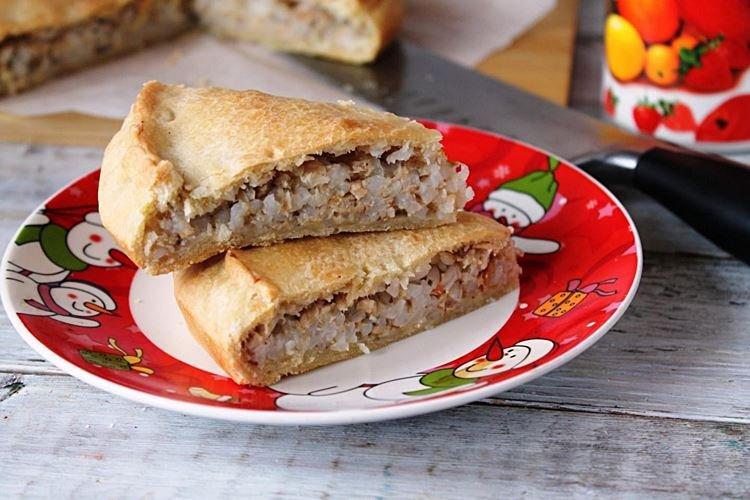 Kurnik with Fish - Recipes