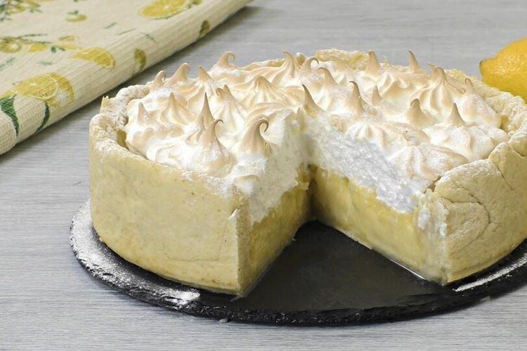 Pastel de limón con merengue - recetas