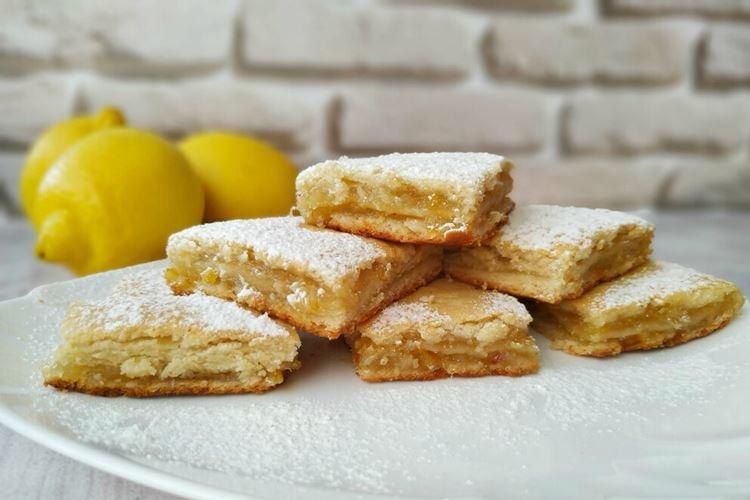 Pastel de limón por capas - recetas