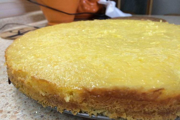 Pastel de requesón con limones - recetas