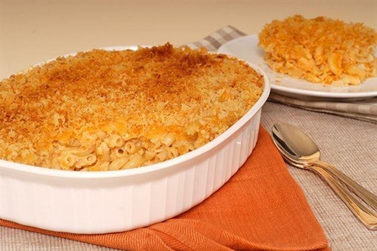 Macarrones con queso y soufflé - recetas