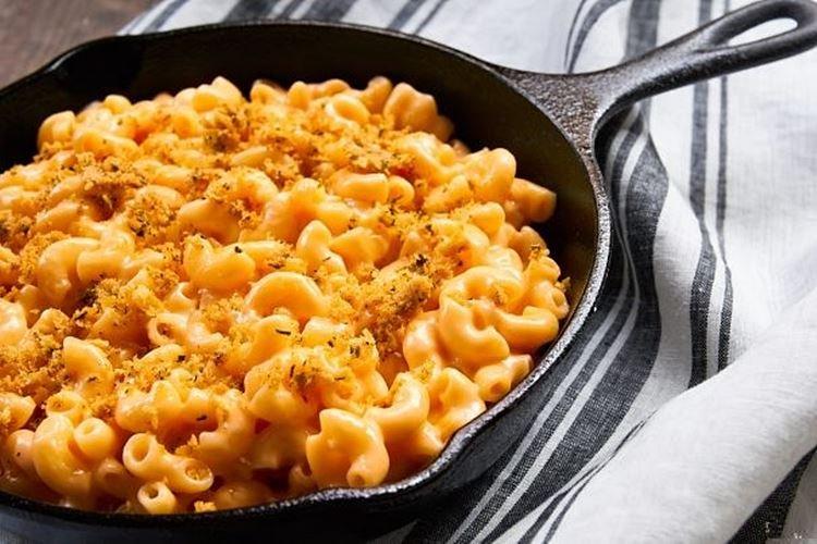 Macarrones con tres tipos de queso - recetas