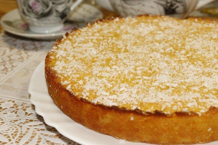 Pumpkin Semolina Cake (Mannik) with Kefir - Recipes