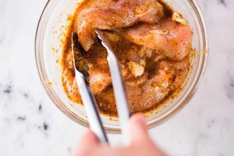 Adobo de pollo con miel al horno - recetas